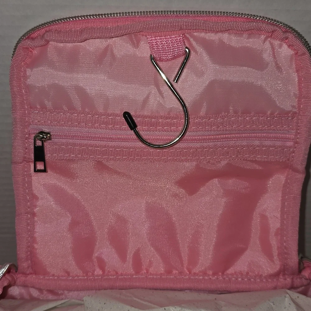 Juicy Couture Pink Travel Cosmetic Bag